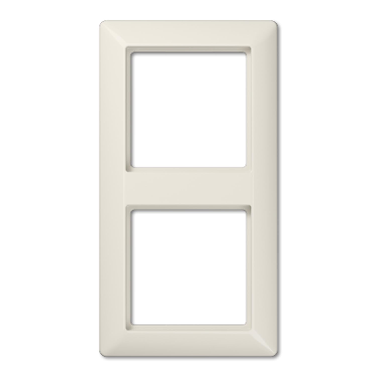 Jung AS582 Frame for 2 Sockets - Cream/White