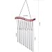 Abby Wind Chimes Indoor Outdoor Decor | Durable with Magical Musical Sounds | 16 Inches Height & 8 Inches Wide. (Waves)