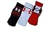 Under Armour Men's Training Crew Socks 3 Pair (Large, Volcano (838) /White/Black)