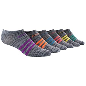 adidas Women’s Superlite No Show Socks (6-Pair) -2020