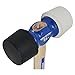 VAUGHAN 24 oz Soft Face Rubber Mallet, Made In The USA, White And Black, RM24, VN19510