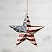PATRIOTIC USA FLAG BARN STAR 5.75 INCH