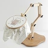 Nurge Adjustable Embroidery Table Stand and Wood