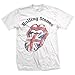 Rolling Stones Men's Classic Tongue UK Short Sleeve Shirt