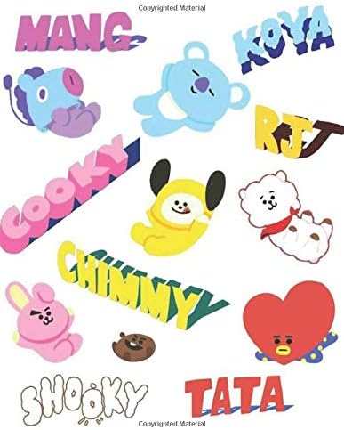 BT21 College Ruled Journal