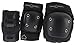 Protec Jr.Combo- Knee, Elbow, Wrist, Safety Skate Pads - Black