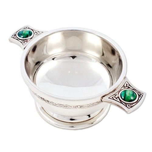 HeathergemsHeathergems Scottish Natural Toasting Quaich Wedding Christening Burns Gift