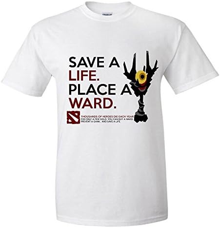 GVD men's DotA 2 Art of Ward save a life place a ward T-Shirt