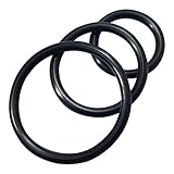 Nitrile Cock Rings Male Erection Enhancement Stay Hard Set of 3 Cock rings (Black) Discreet Packaging