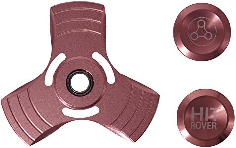 Pink Toy Fidget Spinner | Anxiety & Stress Relief Toys Tri Spinners | Prime Matte unique Design for ADHD, ADD, Austism by HITROVER (Pink1)