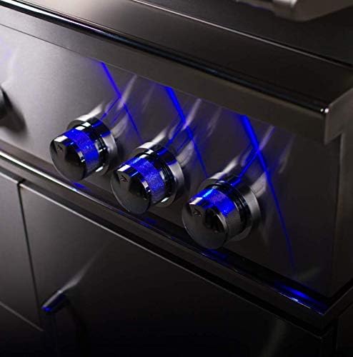 review Bonfire CBF500CDC Bonfire Prime 500 42 Inch 5 Burner 87000 BTU Propane Gas Grill with Cabinet Cart & Infrared Rotisserie, Stainless Steel