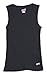 Soffe Big Girls' Ribbed Tank,Black,M (8/10)