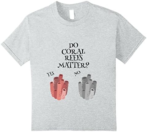 Kids Do Coral Reefs Matter? T-Shirt 10 Heather Grey