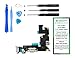 iPhone 6 Plus Charge Port Dock, and Headphone Jack Flex Cable (GREY) Replacement Kit with DM Tools and Instructions Included - DIYMOBILITY