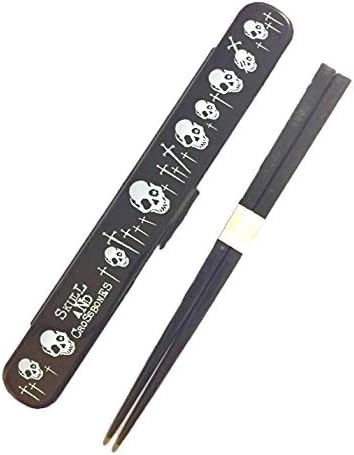 Bring-Your-Own Chopsticks and Case - Made in Japan, Skull Print