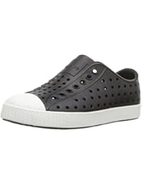 Native Kids unisex-baby Jefferson  Water Shoe,jiffy black/shell white,7 Medium US Toddler