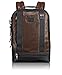 Tumi Alpha Bravo Dover Leather Backpack, Dark Brown