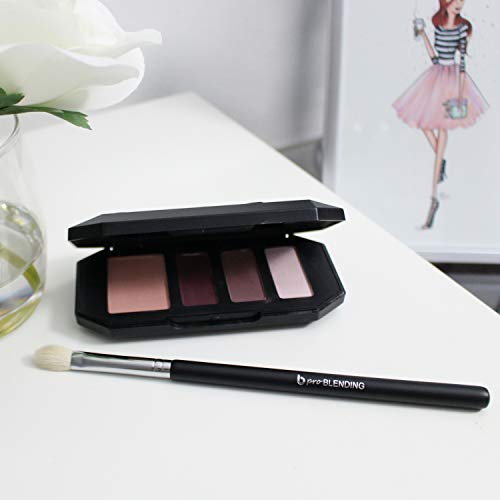 image for Beauty Junkees Eyeshadow Brush: pro Blending Eye Makeup Brush with Tap