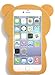 Bukit Cell Bundle: Brown 3D Teddy Bear Cute Animal Silicone Case for 4.7 Inch iPhone 6s / iPhone 6 [ NOT for iPhone 6 Plus ], Cleaning Cloth, Screen Protector, Metallic Stylus Touch Pen
