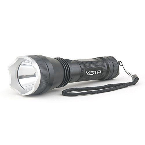 Vista 370 Lumen Tactical Flashlight Fully Rechargeable