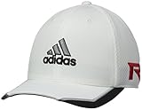 adidas Golf Tour Fitted Mesh Cap, White/Black, Large/X-Large