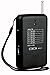 Kaito KA210 Pocket AM/FM NOAA Weather Radio, Black