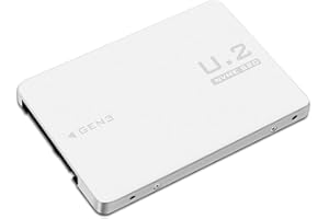 Sara-U 2 in 1 M.2 NVMe to U.2 SATA Adapter Card, 2280/2260/2242/2230mm M2 SSD Compatible, Aluminum Alloy