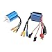 Jrelecs 2435 4800KV 4P Sensorless Brushless Motor with 25A Brushless ESC（Electric Speed Controller）for 1/16 1/18 RC Car Truck (2435 4800KV)