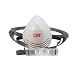 Half Mask Respirator Reusable, Vapor Filters Quick Latch Facepiece Pesticide Dustproof Breathing Apparatus primary