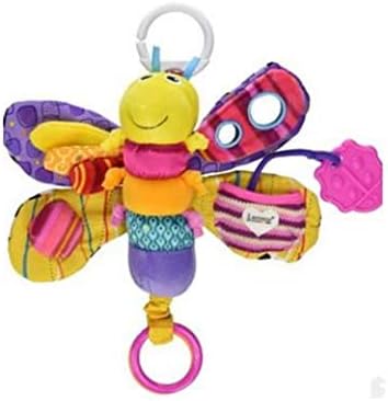 Personality Gift Soft Baby Toy Wrist Rattle Strap Sock Multi-function Butterfly Rubber Intelligence Development Toy