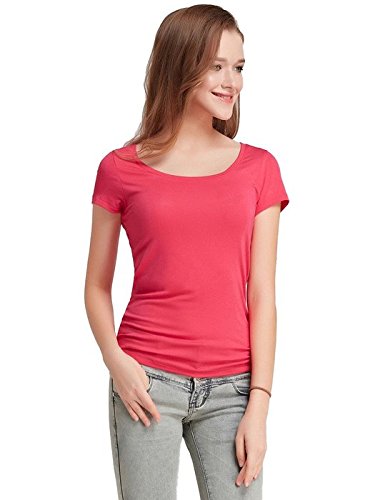 fashion line women's red short-sleeve t-shirt