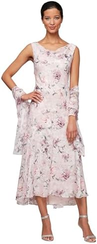 alex evenings women's tea-length a-line dress with tie belt Alex Evenings Women's Plus-Size Tea Length A-line Dress with Tie Belt, Champagne, 22 Plus : Amazon.ca: Clothing, Shoes & Accessories