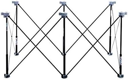 K6S Centipede Tool 6 Strut Sawhorse & Support Kit Includes 6 x-Cups, 6 Non-Slips, 2 Quick Clamps, 2 Hooks & Carry Storage Bag