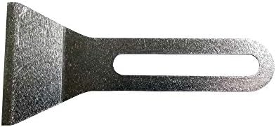 鍛冶屋の頓珍漢 キャンプ 鉄板用 ステンレス製 焦げ取りヘラー スクレーパー ヘラ メスティンサイズ Color