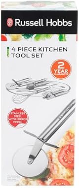 Russell Hobbs 4 Piece Kitchen Tool Set - Stainless Steel Utensils view 11