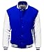 Guytalk Men's Letterman Style Premium Thick Fabric Varsity Baseball Jacket