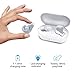 VORCSBINE Bluetooth Earbuds Wireless Headphones Waterproof, Auto Pairing Bluetooth Earphones and Charging Case 18H Playtime -White