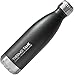 Thermo Tank Insulated Stainless Steel Water Bottle - Ice Cold 36 Hours! Vacuum + Copper Technology - 17 Ounce (Charcoal, 17oz)