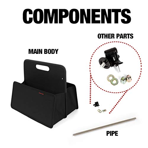 KMMOTORS Comfortable Practical Car Care Kit Storage for Make Neat and Clean Your Trunk - Thumbnail 4