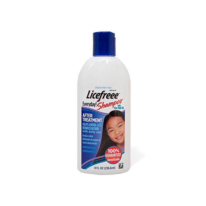 Licefreee Everyday Shampoo, Daily Maintenance Lice Shampoo, 8 Fluid Ounces