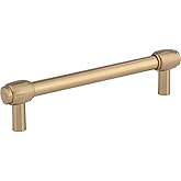 Jeffrey Alexander 128 mm Center-to-Center Satin Bronze Hayworth Cabinet Bar Pull