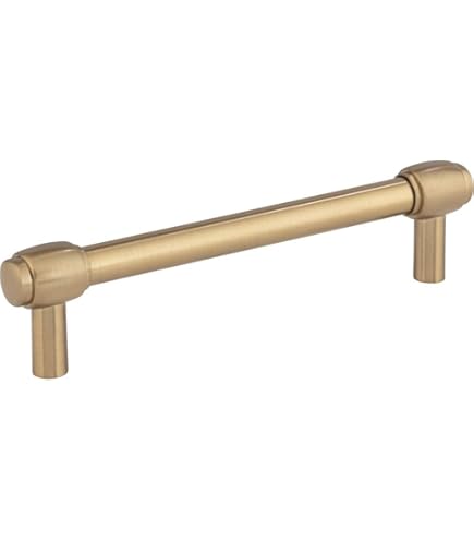 Jeffrey Alexander Leyton Pull, 286-128SBZ, Satin Bronze