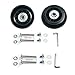 F-ber Luggage Suitcase Wheels Replacement Kit OD 64/68/70/75/78/84/90mm w/abec 608zz skate Inline Outdoor Skate Replacement Wheels Multiple Sizes, Set of (2) Wheels