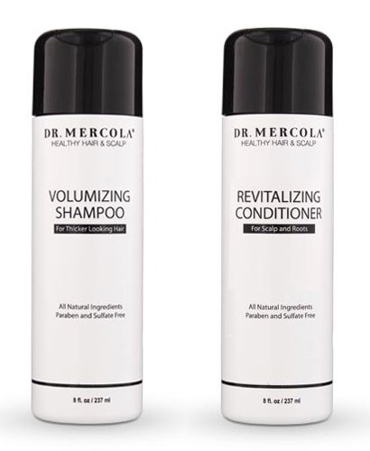 Dr. Mercola Volumizing Shampoo + Revitalizing Conditioner (COMBO PACK)