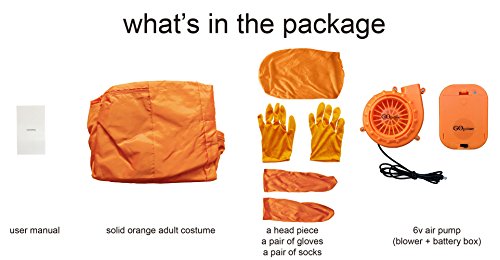 Bodysocks Adult Inflatable Chick Fancy Dress Costume - Thumbnail 5
