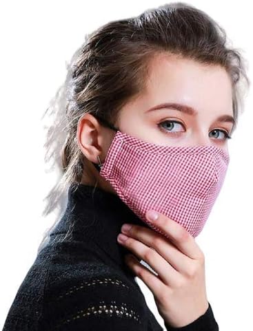 Brats N Beauty® PM 2.5 Anti-Pollution Mask for dust for Allergy, Sinus & Asthma for Men I Women Kids air dust Proof mask Washable Reusable with 2 Filters (Red) Pack of 1