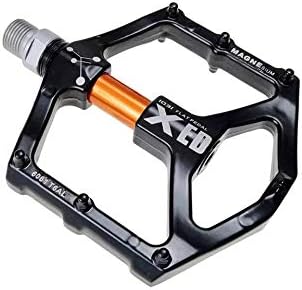 Evetin Magnesium 1031 Flat Platform Pedals, 9/16 Inch, Ultra-Light and Anti-Slip for MTB / BMX / Road Bike / Trekking