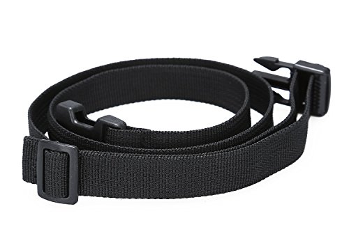 Togear Chalk Bag for Rock Climbing, Weightlifting, Bouldering & Gymnastics Workout Accessories, Quick-clip Belt with Two Aluminium Carabiner Key Chain Clip Hooks (Black-1)