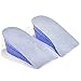 Kalevel 4.5cm 1.8inch Height Half Elevator Insole Silicone Increased Insoles Shoe Pads for Men Women