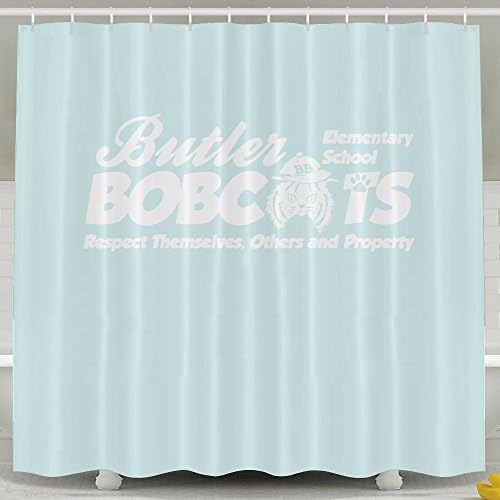 Xiaobaby Butler Elementary School Horizontal Design Classic Shower Curtain 6072inch